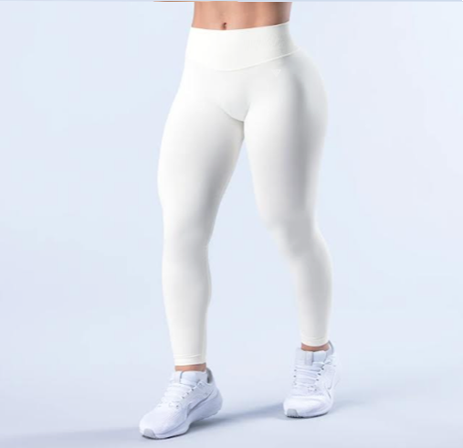 REFINE OFF-WHITE LEGGINGS