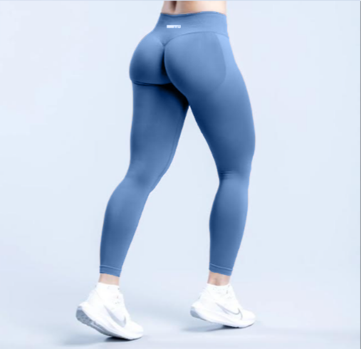 REFINE DUSTY BLUE LEGGINGS