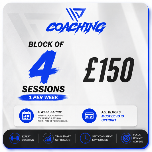 (SINGLE PERSON) 4 SESSIONS