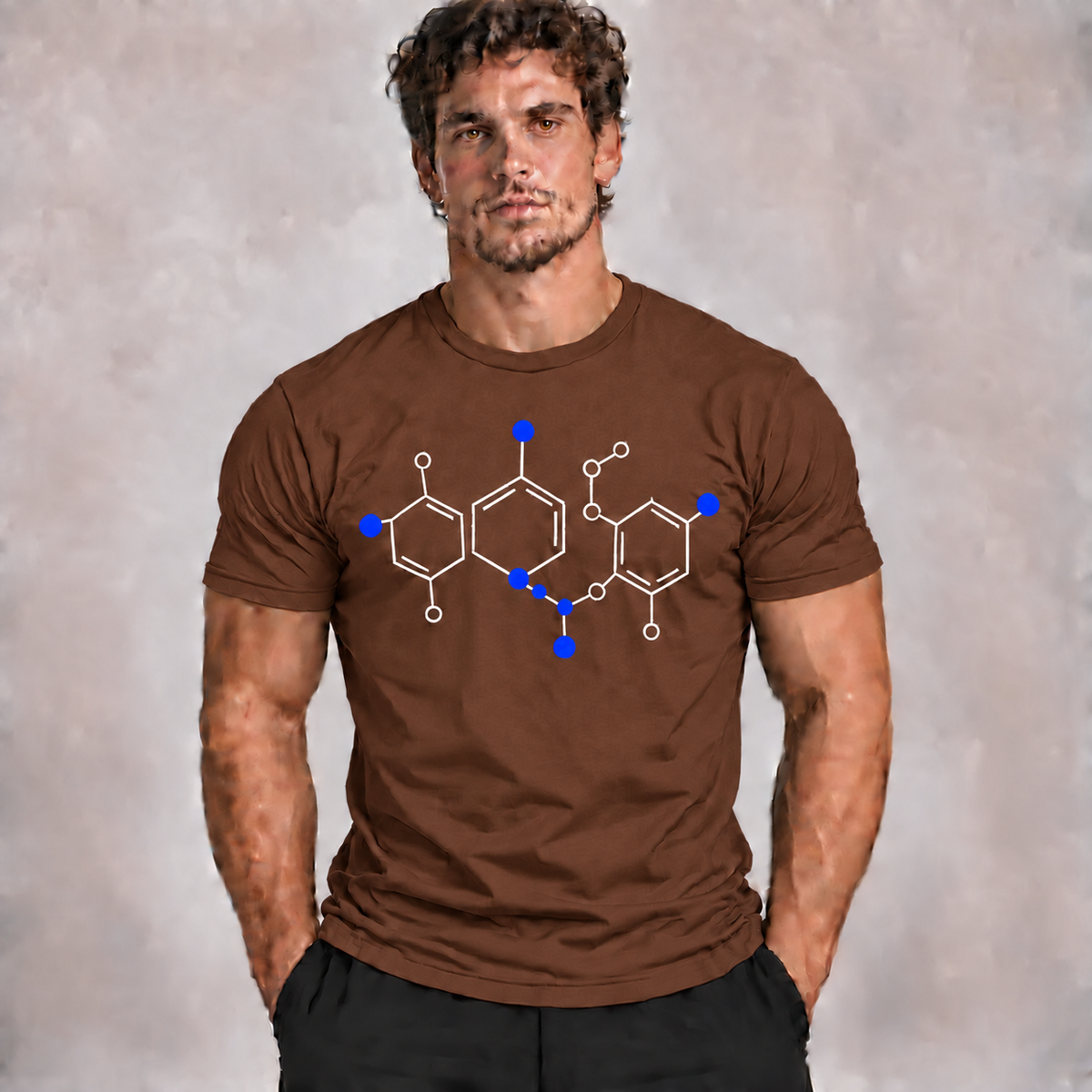 BROWN T-SHIRT